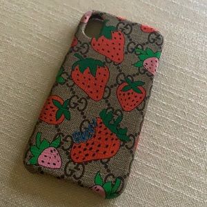 Gucci iPhone XR Case 100% Authentic